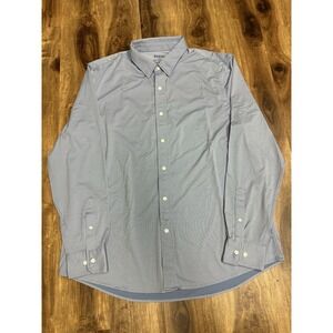 Rhone Commuter Shirt Men's XL Blue Long Sleeve Shirt